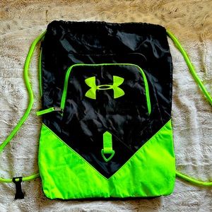 Under Armour Backpack Black/Neon Green